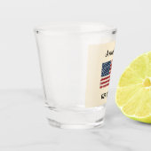America Flag 1776 to 2026 USA 250th Anniversary  Shot Glas (Links)