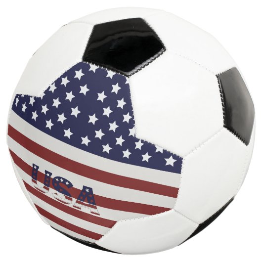  America Flag American USA  Pattern Voetbal (Drie kwart)