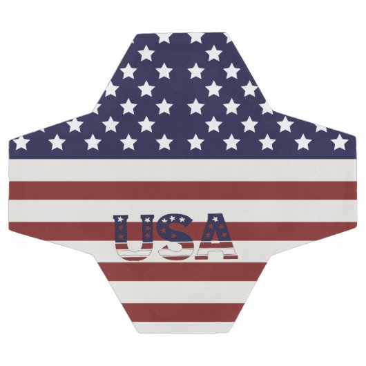  America Flag American USA  Pattern Voetbal (Enkel)