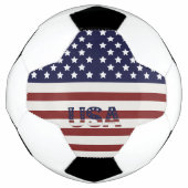  America Flag American USA  Pattern Voetbal (Voorkant)