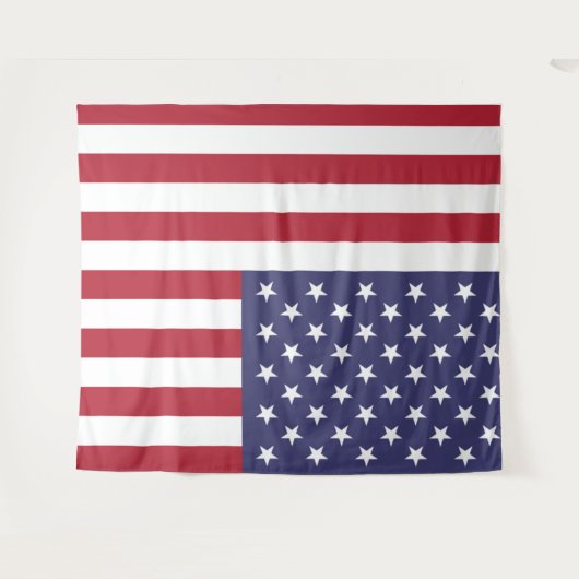 AMERICA FLAG BACKDROP WANDKLEED (Voorkant (horizontaal))