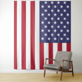 AMERICA FLAG BACKDROP WANDKLEED (In situ)
