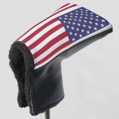 AMERICA FLAG GOLF HEAD HOESJE GOLFHEADCOVER (3/4 voorkant)