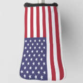 AMERICA FLAG GOLF HEAD HOESJE GOLFHEADCOVER (Draai 90)