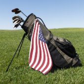 AMERICA FLAG GOLFHANDDOEK (Groen)