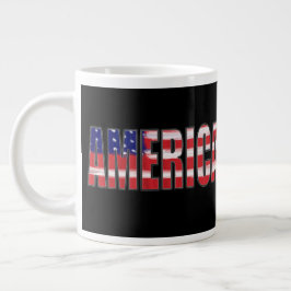 AMERICA Flag Grote Koffiekop