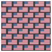America Flag Pattern USA Banner Stof (Swatch)