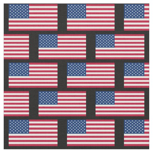 America Flag Pattern USA Banner Stof (Close Up)