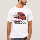 America Freedom Unisex T-Shirt (Voorkant)