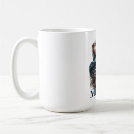 America Girl, vierde juli Glam Girl met sterren Koffiemok