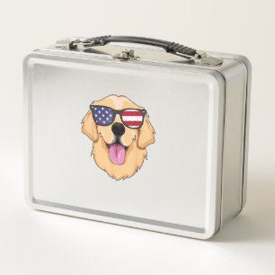 America Golden Retriever 4 juli voor Mannen Boys