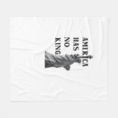 America Has No King Classic Fleece Deken (Voorkant (Horizontaal))