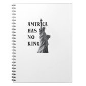America Has No King Classic Notitieboek (Voorkant)