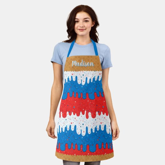 America Ice Cream Schort (Gedragen)