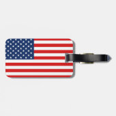 America Iran Country Flags Travel Bagagelabel (Achterkant horizontaal)