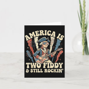 America Is Two Fiddy Nog Steeds Rockende Oprichter Kaart