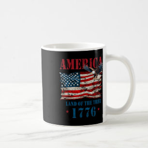 America Land Of The Free Because of The Brave 4th Koffiemok