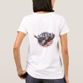 America Land of The Free T-Shirt (Achterkant)