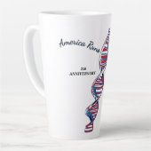 America Loopt Diep Latte Mok (Linkerhoek)
