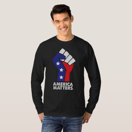 America Matters T-shirt (Voorkant volledig)