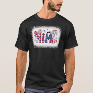 America Mimi Teenslippers Fireworks Patriotic Mimi T-shirt