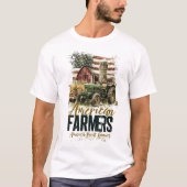 America needs farmers  t-shirt (Voorkant)