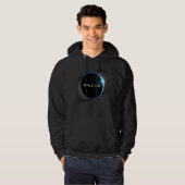 America on April 8 2024 astronomical totality ecli Hoodie (Voorkant volledig)