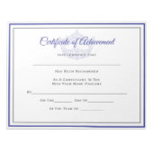 America Pageant Crown Certificate Achievement Awar Notitieblok (Voorkant)
