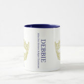 America Pageant Crown Personalized Name Mok (Midden)