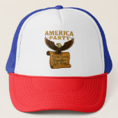 America Party Trucker Pet (Voorkant)