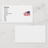 America Patriotic 862 Visitekaartje (Voorkant / Achterkant)