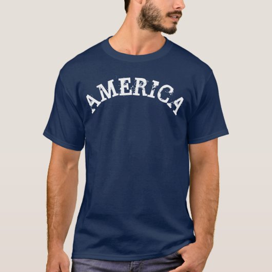AMERICA Patriotic T-shirt (Voorkant)