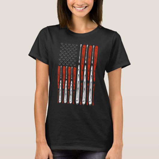 America Pride Flag Patriotic Independence Day July T-shirt (Voorkant)