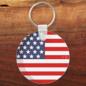 AMERICA PRIDE FLAG SLEUTELHANGER (Voorkant)