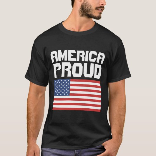AMERICA PROUD T-SHIRTS (Voorkant)