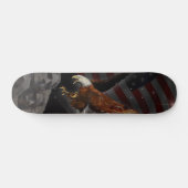 America Reborn Patriotic Bryan C. Smoak Skateboard (Horizontaal)