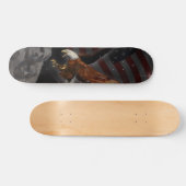 America Reborn Patriotic Bryan C. Smoak Skateboard (Horizontaal)