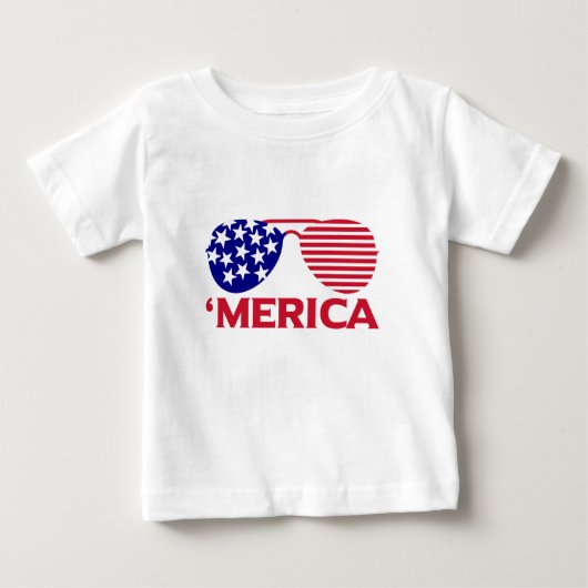 America Red White Blue-zonnebril (Voorkant)