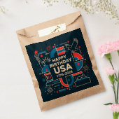 America’s 250th anniversary bedankzakje (Gezegeld)