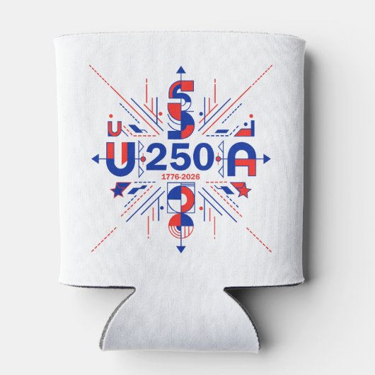 America’s 250th anniversary blikjeskoeler (Achterkant)