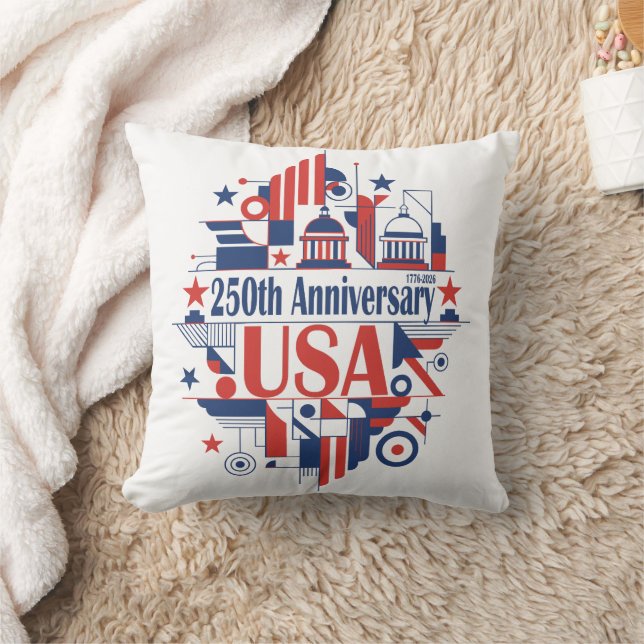 America’s 250th anniversary kussen (Deken)