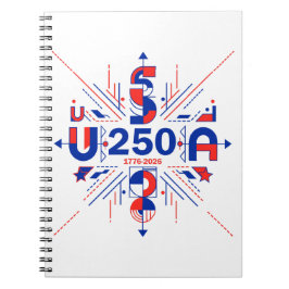 America’s 250th anniversary notitieboek
