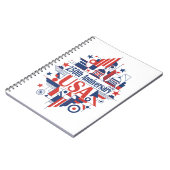 America’s 250th anniversary notitieboek (Linkerzijde)