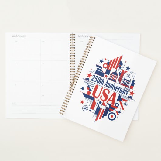 America’s 250th anniversary planner (Display)