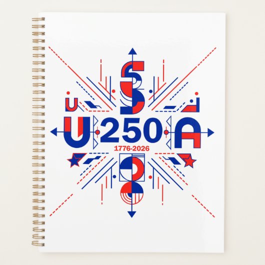 America’s 250th anniversary planner (Voorkant)