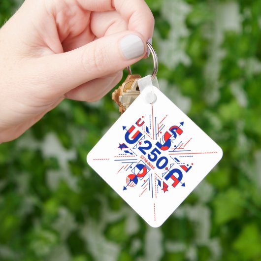 America’s 250th anniversary sleutelhanger (Hand)