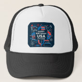 America’s 250th anniversary trucker pet (Voorkant)