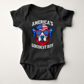 America’s Goodest Boy Dog Romper (Voorkant)