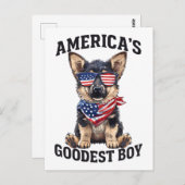 America’s Goodest Shepherd Briefkaart (Voorkant / Achterkant)