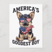 America’s Goodest Shepherd Briefkaart (Voorkant)